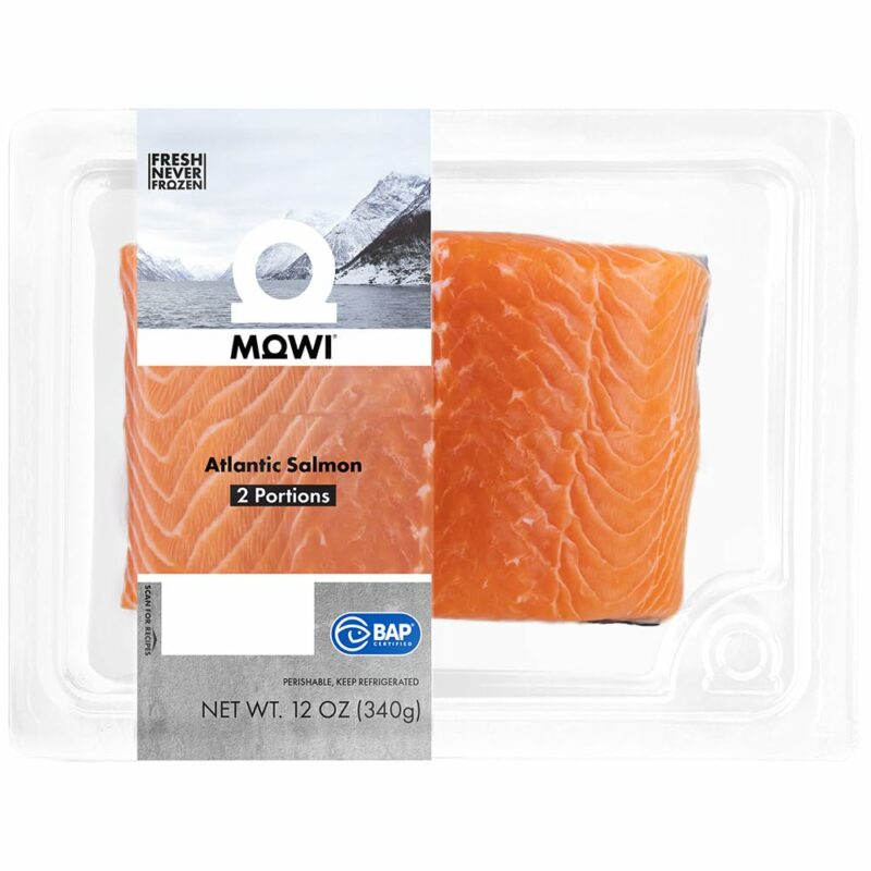 MOWI Atlantic Salmon 12oz, 2 Portions
